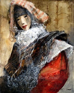 LE GRAND MASQUE MP モダン Oil Paintings